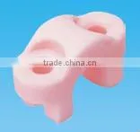 Ceramic eyelet, pigtail ring, rod and tube