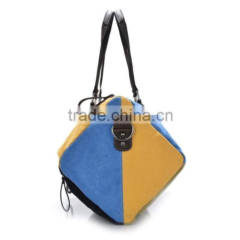 vintage canvas messenger bag with custom design