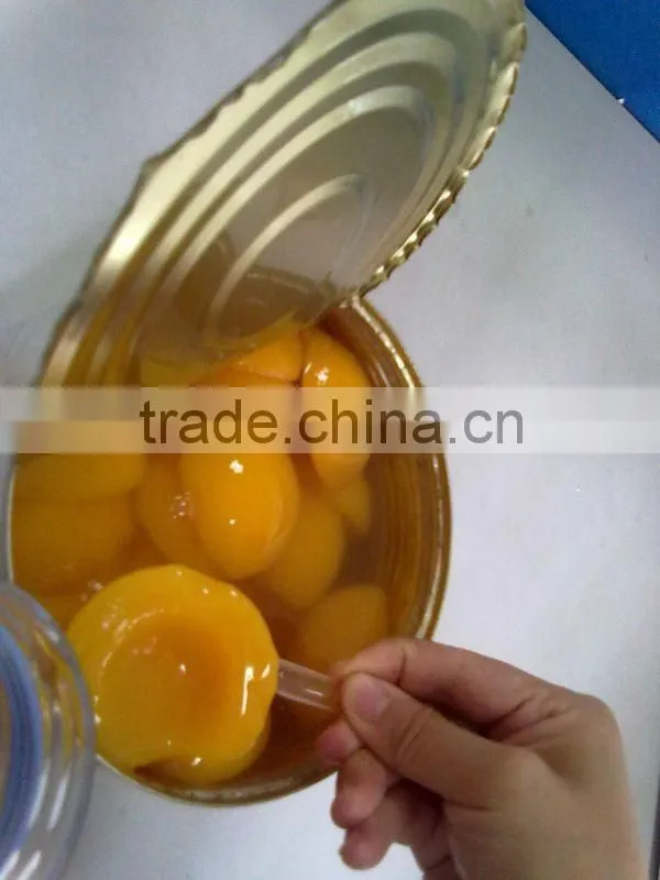 2016 New crop Delicious Canned Fruit Canned Yellow Peach