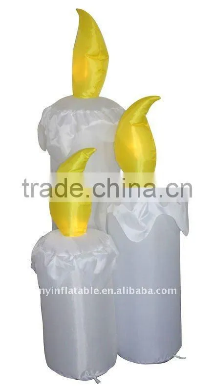 LED Christmas light inflatables