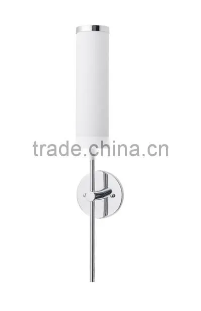 hot new products for 2015 hotel wall lamp with metal trim glass shade