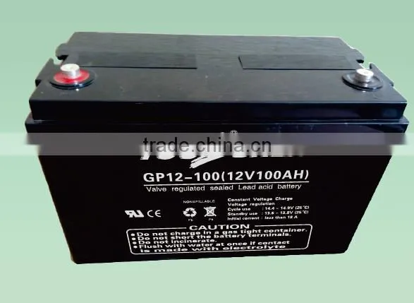 Rechargeable Deep-Cycle UPS AGM Power Lead-Acid Battery 12V