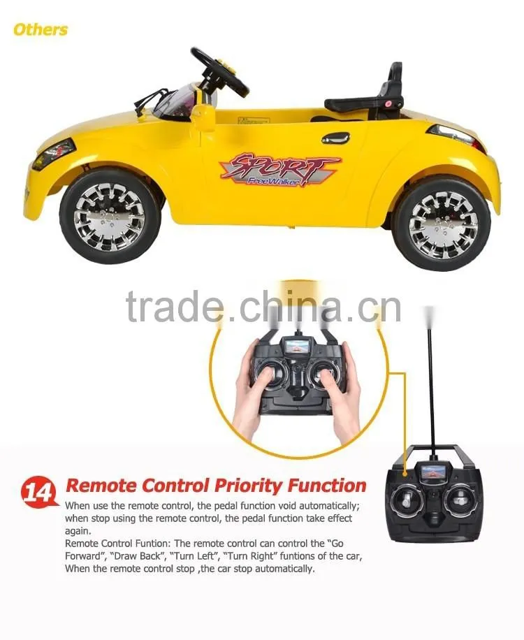 Wholesale Ride on Battery Operated Kids Baby Car,kids electric car baby toys,