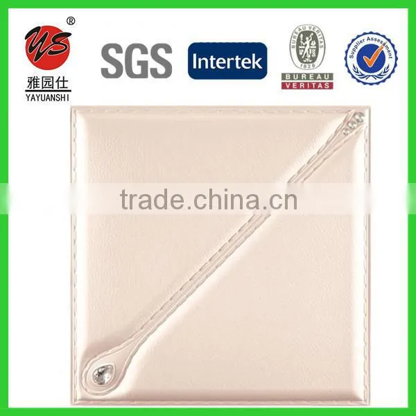 Home Decorative PU Faux 3D Leather Wall Panel 40x40cm
