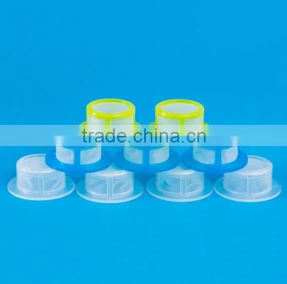 Disposable laboratory plastic mesh cell strainer