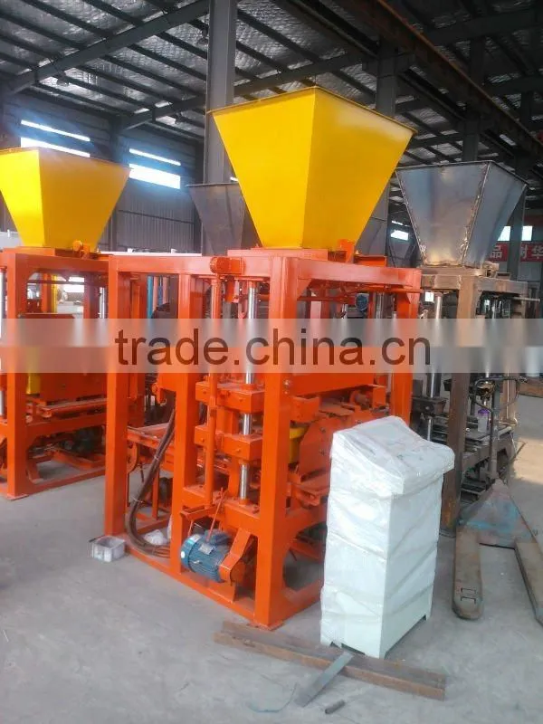 QHL4-25 Cement hollow brick making machine used