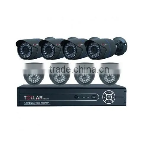 Best selling!!! night vision ahd outdoor camera 1080 8 channel ahd dvr security camera system