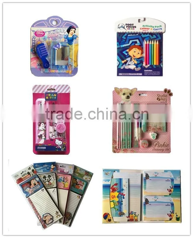 school supplies stationery cheap custom kids stationery set