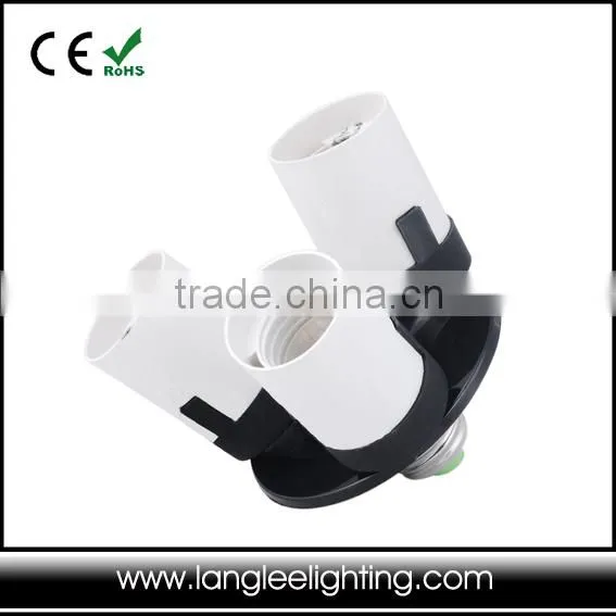 Lamp Socket Splitter E27-4 E27 400W 240VAC 11*11*11mm E27-4 E27 for Flash Light Lighting