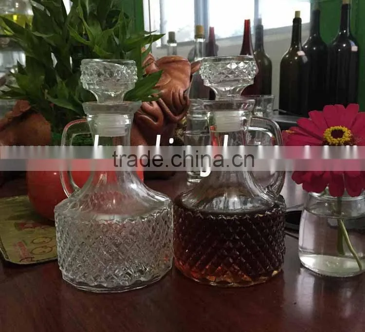 250ml 500ml olive green small wine glass bottle
