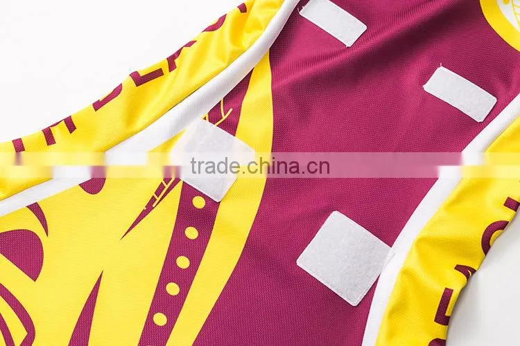 new design custom make netball top singlet trainning style for women girl