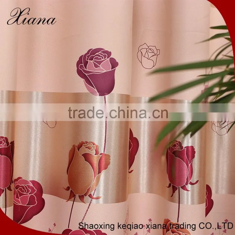 Latest Modern european style bathroom curtains