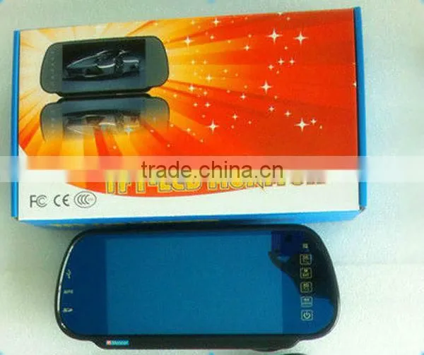 7 inch tft lcd car rear view monitor