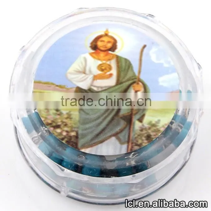 Low price wood bead necklace, hot sale cross pendant necklace