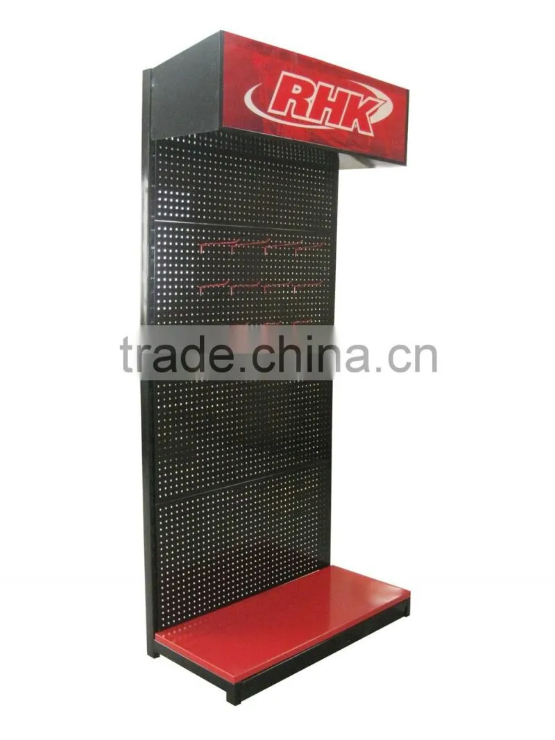 powder tools metal display rack/metal hardware display rack/drill display shelf