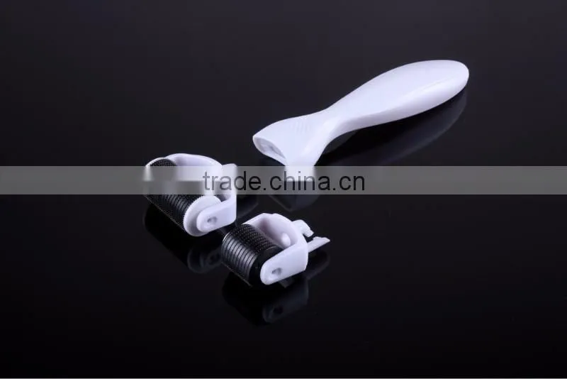 Derma Roller Titanium Micro Needle Roller 180 600 1200 Needles beauty Skin DermaRoller for Body and Face 0.5 1.0 1.5 mm needles