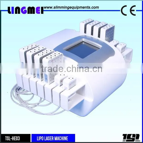 Lingmei high quality Japan Mitsubishi 650nm 940nm dual wave lipo laser machine