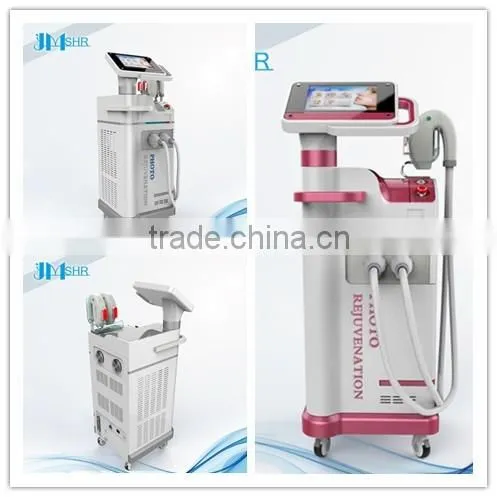 Painless vertical elight Hair Removal Equipment and skin rejuvenation machine