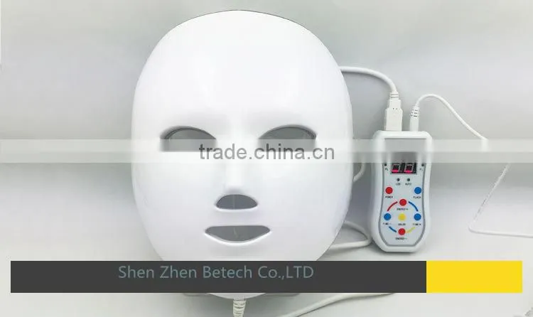 7in1 LED Photon Mask PDT Blue Red Green LED Light Skin Therapy Acne Aging
