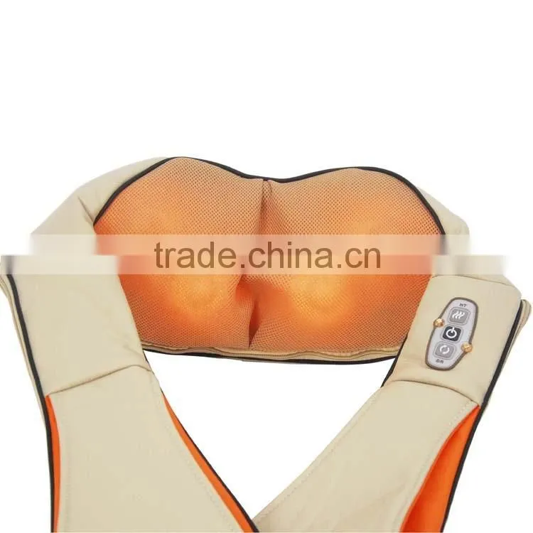 Shiatsu Kneading Neck and Shoulder Massager belt for car use