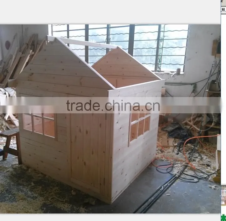 2016 Kids Outdoor Wooden Playhouse