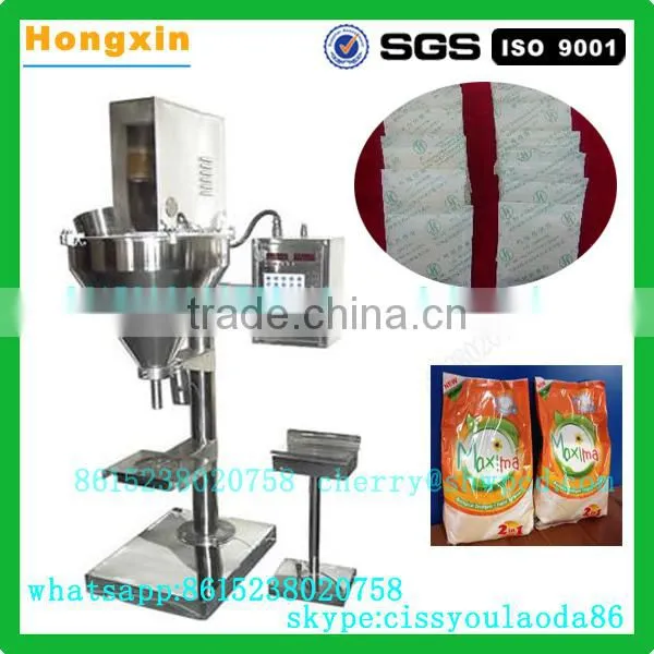Semiautomatic dry small sachets powder packing machine