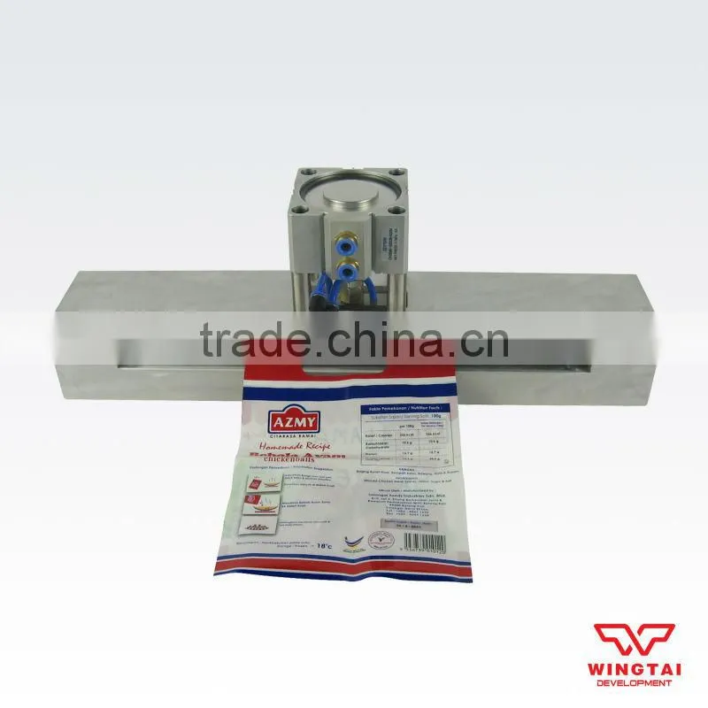 Lengthened pneumatic hole punching machine