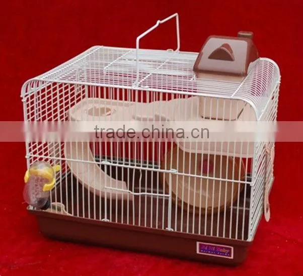 Plastic hamster pet cage with 6 colors for sale