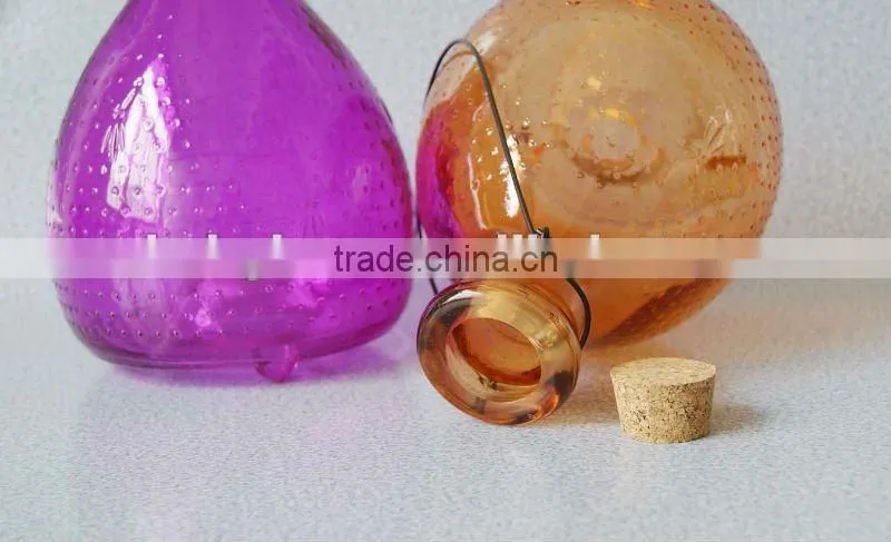 Big size colored glass wasp catcher