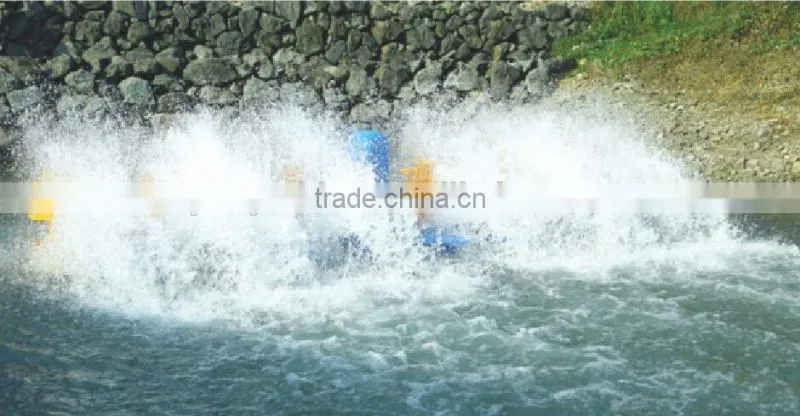 0.75kw paddle wheel aerator 1hp