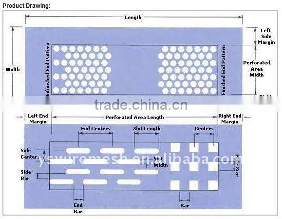 peforated plates /ss316