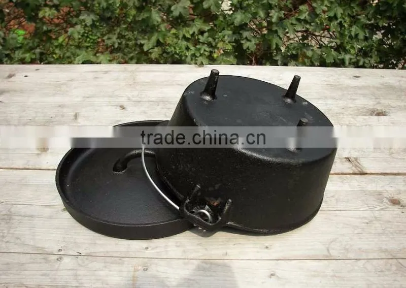 Wholesale China manufacturer color enamel cast iron round dutch oven