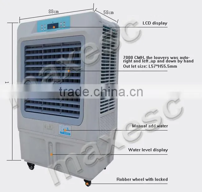 CE mini portable ducted slept dc solar powered air conditioners