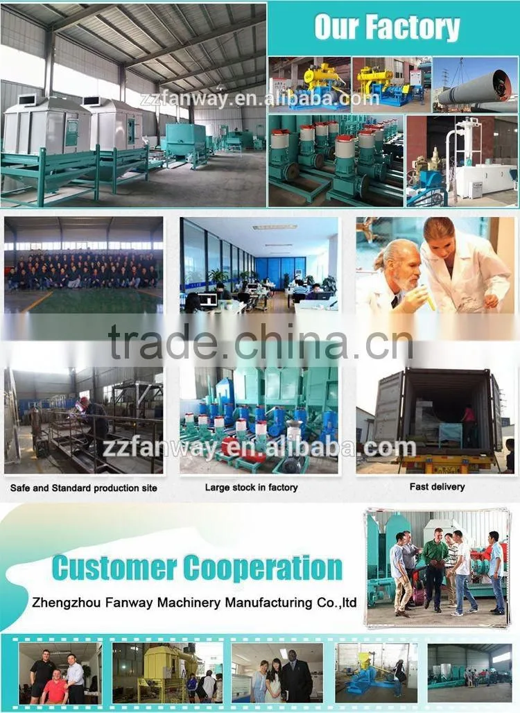 Fanway high quality 30000 tons per year organic fertilizer production line