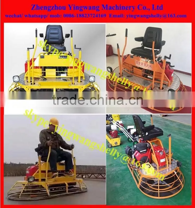 Driving type Concrete Finishing Gasoline Trowelling Machine