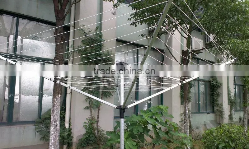 Ultra-Heavy Duty Aluminium Outdoor Rotary Retractable Clothes Line