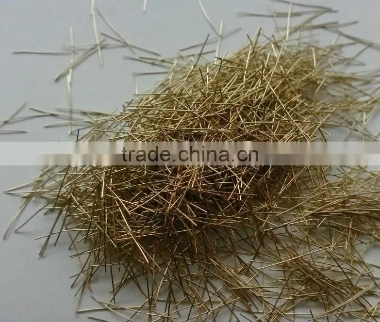 High Tensile Steel Fiber 25/0.55,30/0.5 Glued Hook Ends Steel Fiber