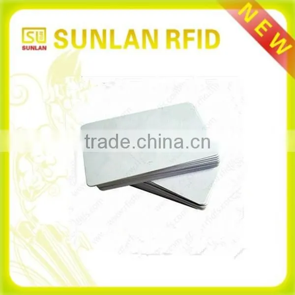 low-cost punch hole CR80 custom blank plastic clamshell proximity card with Natg 213(professional manufacturer)