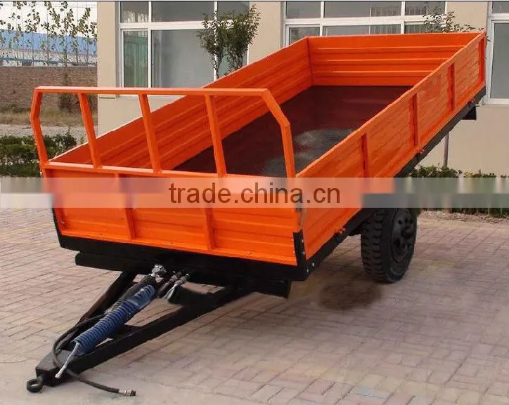 QLN404 cheap wheel mini tractor trailer
