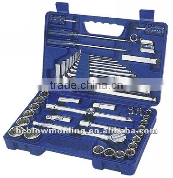 OEM Blow Molding Plastic Workshop Tool Cabinet WithTools Sets