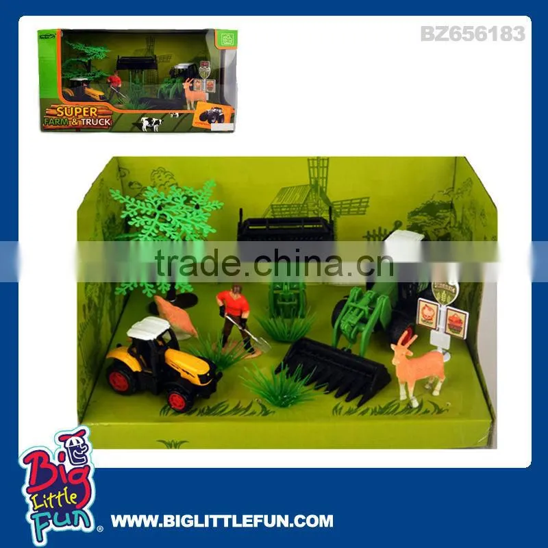 Sliding farm toys,farm tractor toys set