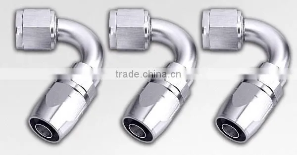 Durable Using Anodized AN10 cutter style swivel hose ends