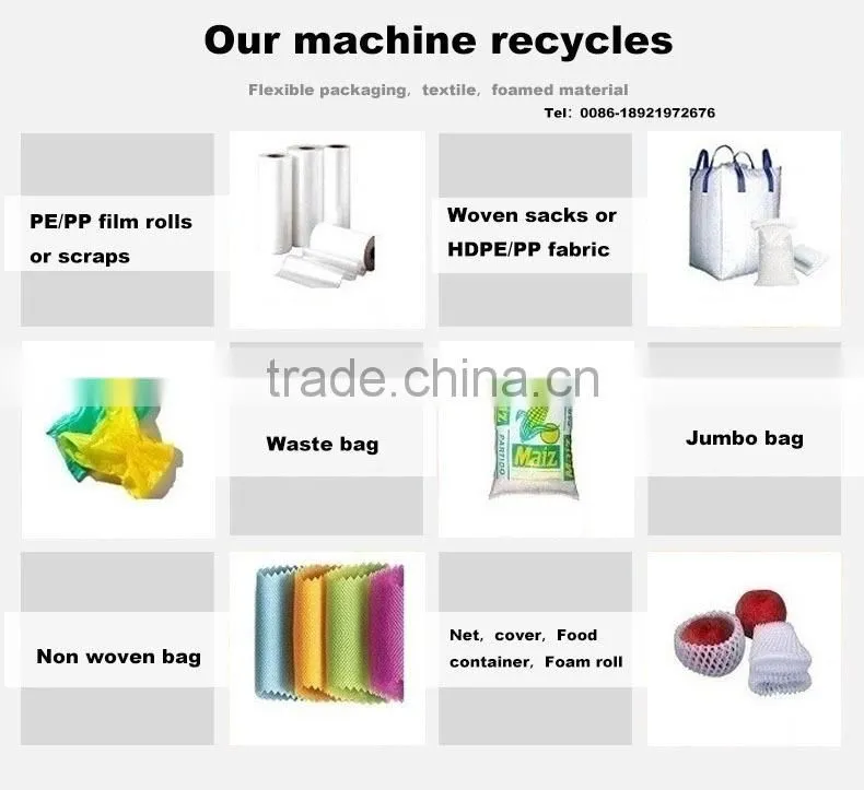 Good supplier for plastic agglomerator/plastic granulator/densifier