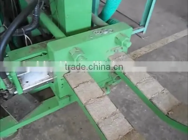 hydraulic biomass brick briquette machine 37kw from China