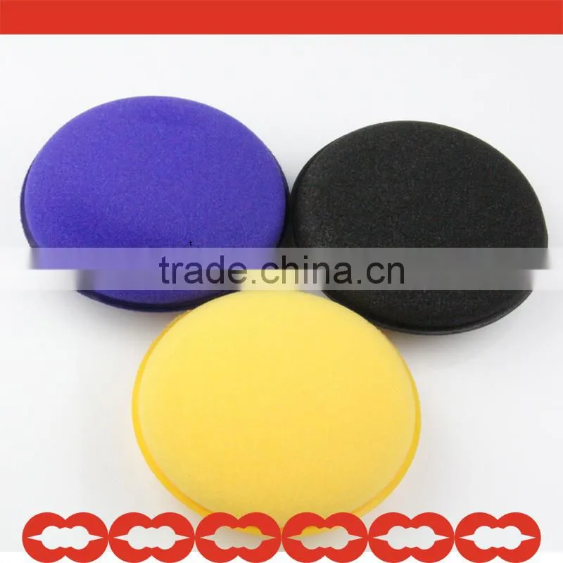 Hot sale ~! Round shape Car Waxing sponge