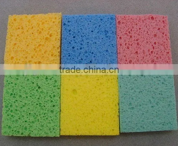 bread shaped Cellulose Facial Natural Cleaning Sponges