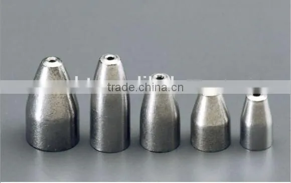 china supplier tungsten sinker moulds