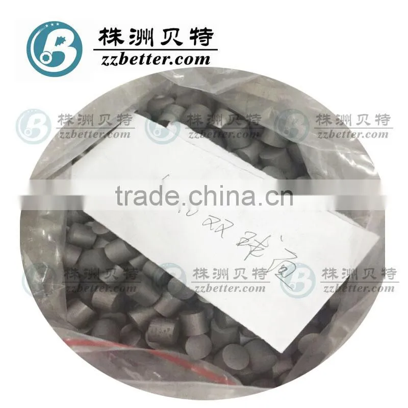 light weight SSIC bulletproof armour plate cylindrical shape dia13*10