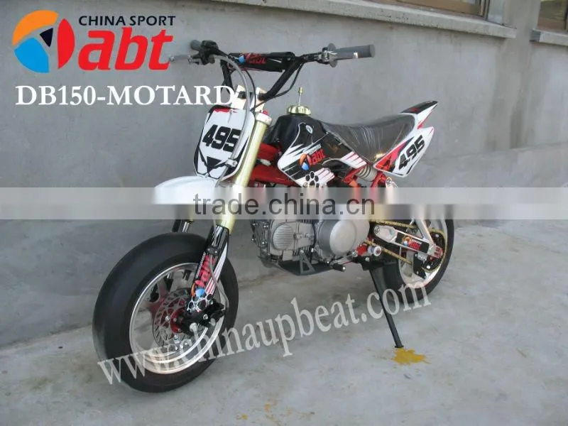 150CC oil cooled pit bike dirt bike with CRF70 plastic style. motard wheel