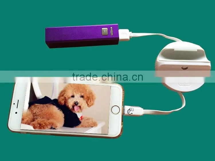 2016 trending products consumer electronics mobile phone usb cable, retractable cable with stand